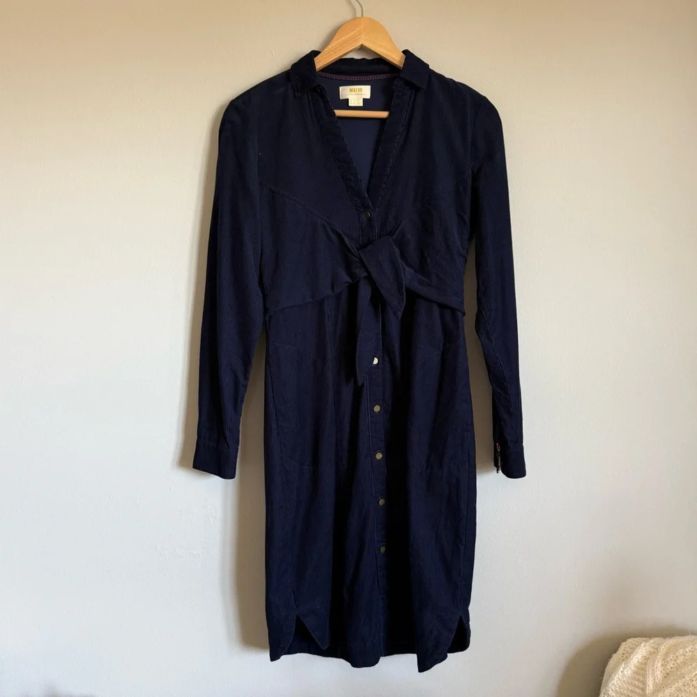 Anthropologie Maeve Winchester Corduroy Dress - Picture 3 of 12